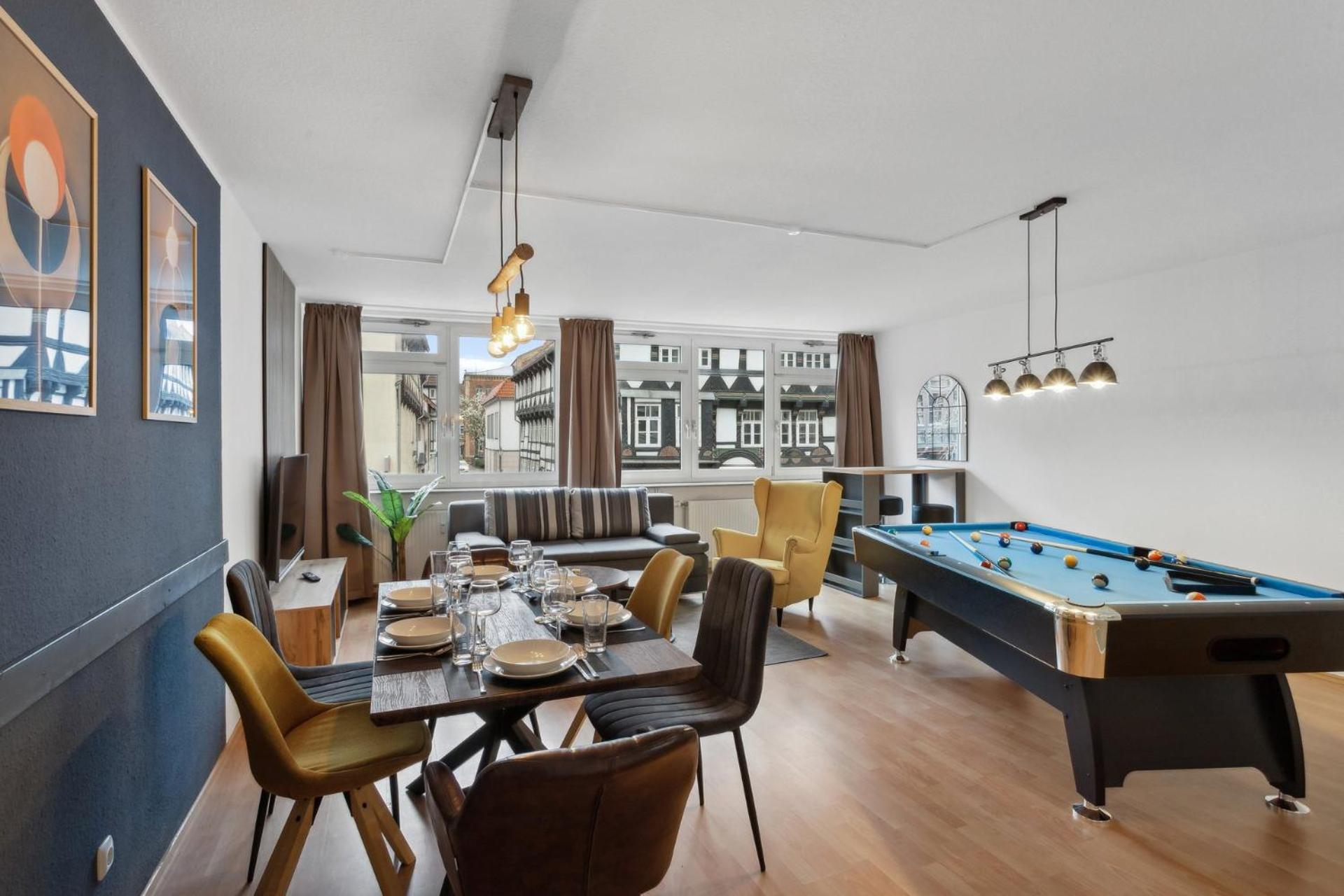 Charysma - Billard-Loft, Fussgaengerzone, Schlafzimmer Mit Smart-Tv, Parkplatz Хамельн Экстерьер фото