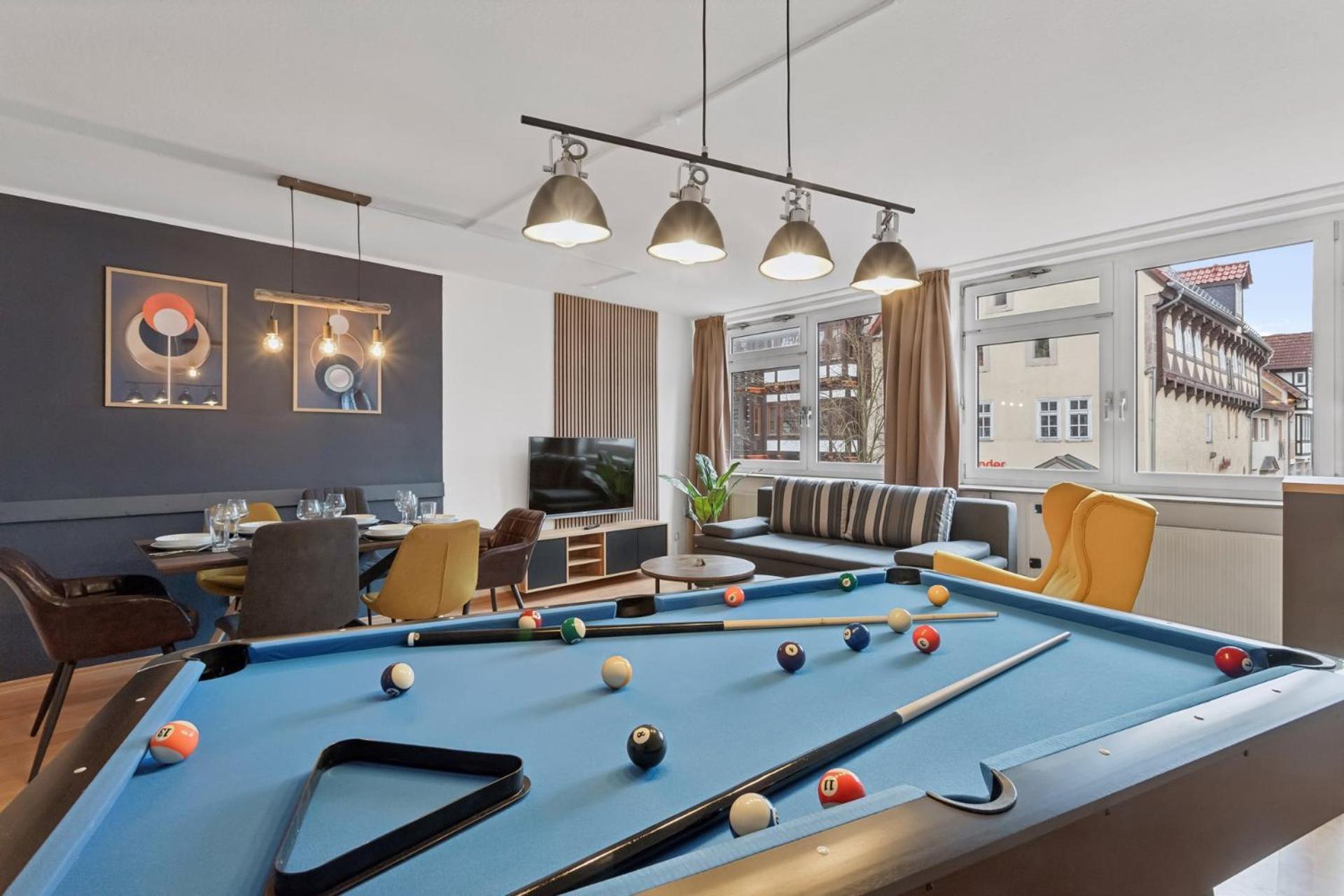 Charysma - Billard-Loft, Fussgaengerzone, Schlafzimmer Mit Smart-Tv, Parkplatz Хамельн Экстерьер фото